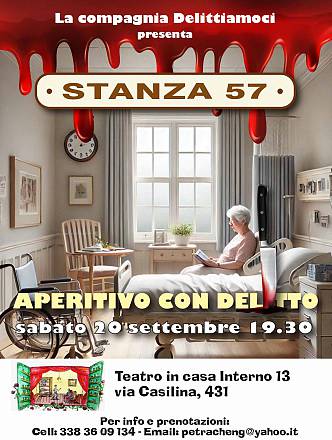Aperitivo con delitto stanza 57